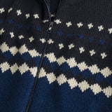 Cardigan Full Zip in Jacquard Fantasy