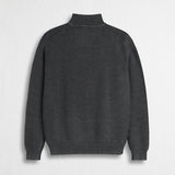 Ribbed Raglan Truck Driver Sweater