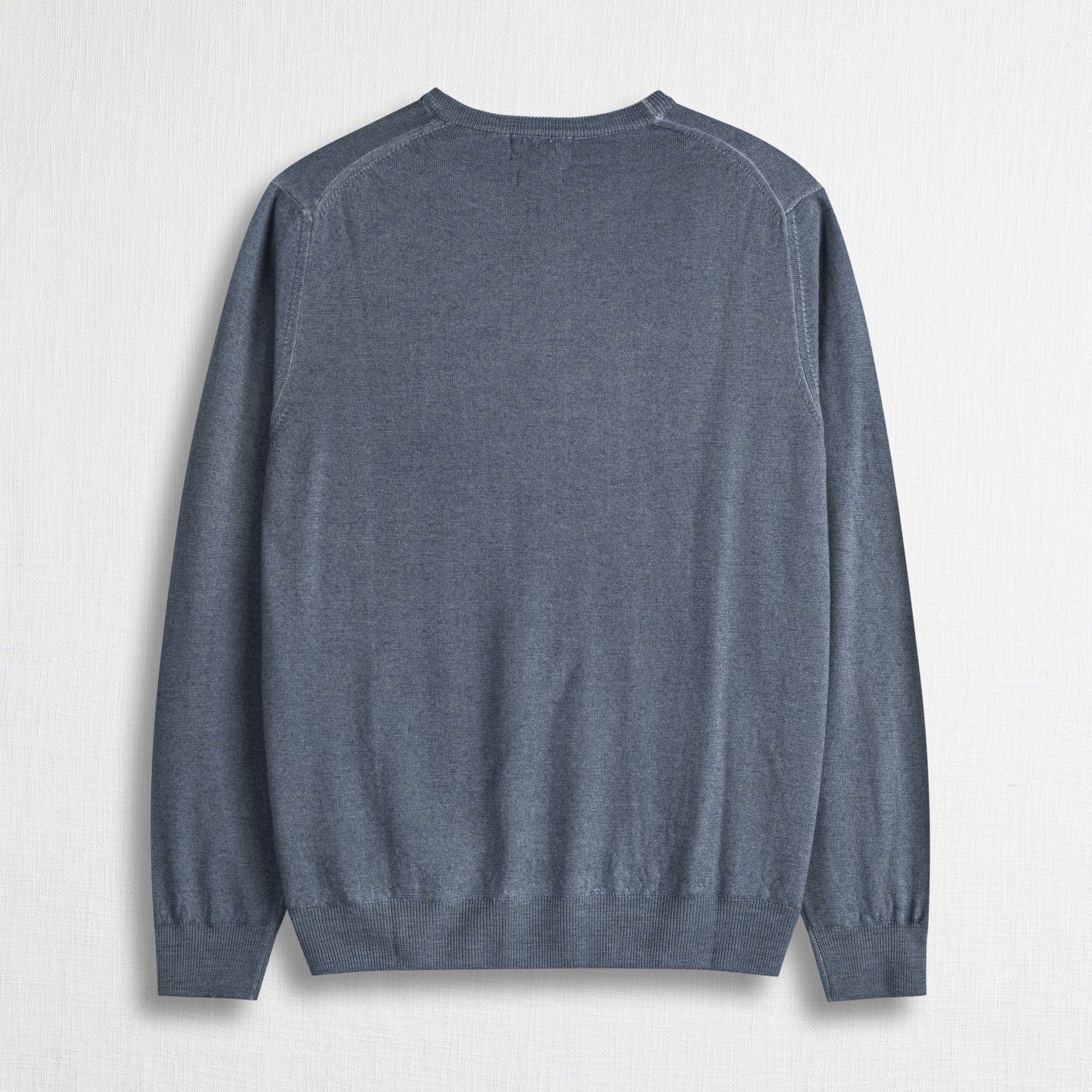 Maglione Pullover Classico Da Uomo Scollo A V Ocean Star Made In Italy - Foto 14