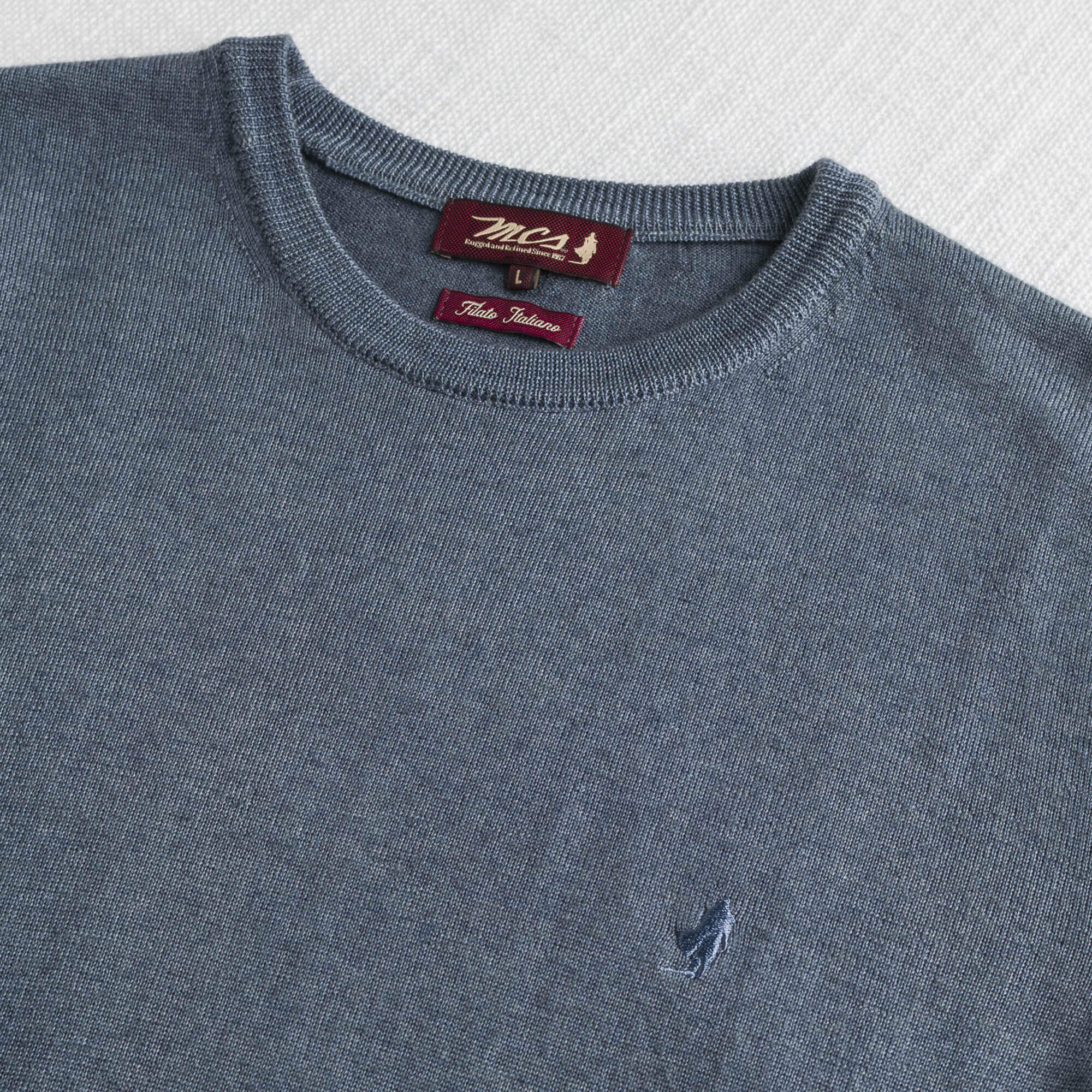 Maglione Pullover Classico Da Uomo Scollo A V Ocean Star Made In Italy - Foto 10