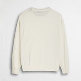 Maglia 100% cotone girocollo - Gardenia