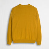100% Cotton Crew Neck Shirt - Gold Yellow
