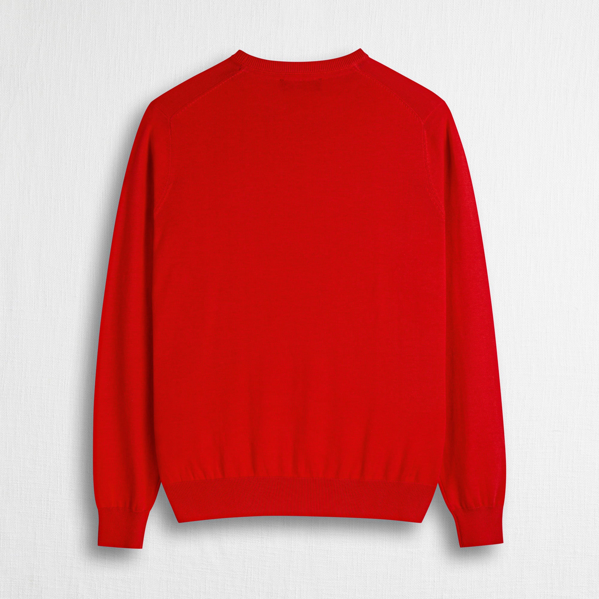 100% Cotton Crew Neck Shirt - Spice Orange