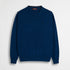Maglia 100% cotone girocollo - Deep Blue