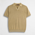 Polo 100% cotone acid wash - Khaky
