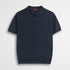 Polo 100% cotone acid wash - Navy Blue