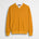 Maglia 100% cotone piquet serafino acid wash - Gold Yellow
