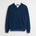 Maglia 100% cotone piquet serafino acid wash - Deep Blue