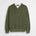 Maglia 100% cotone piquet serafino acid wash - Dark Olive
