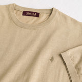 Maglia 100% cotone manica corta - Khaky