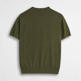 100% Cotton Short Sleeve T-Shirt - Dark Olive
