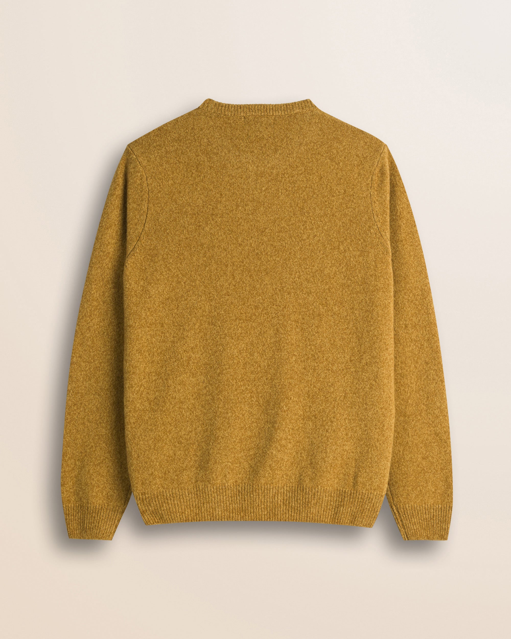 Maglione Girocollo in Lambswool Mouliné  retro - Chai Tea
