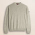 Maglione Girocollo Bottonato in Misto Lana fronte - Chalk