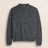Maglione Girocollo Bottonato in Misto Lana fronte - Grey