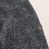 Dolcevita Bottonato in Misto Lana dettaglio - Grey