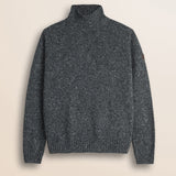 Dolcevita Bottonato in Misto Lana fronte - Grey