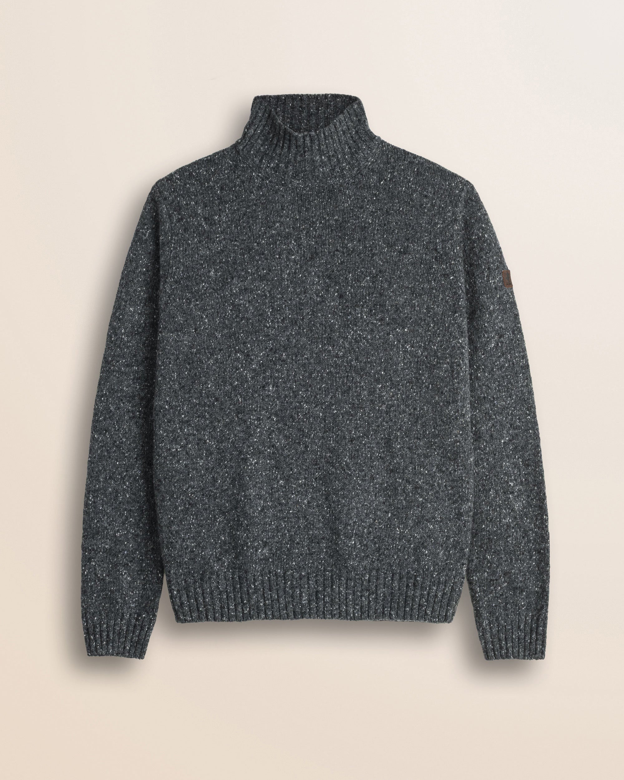 Dolcevita Bottonato in Misto Lana fronte - Grey