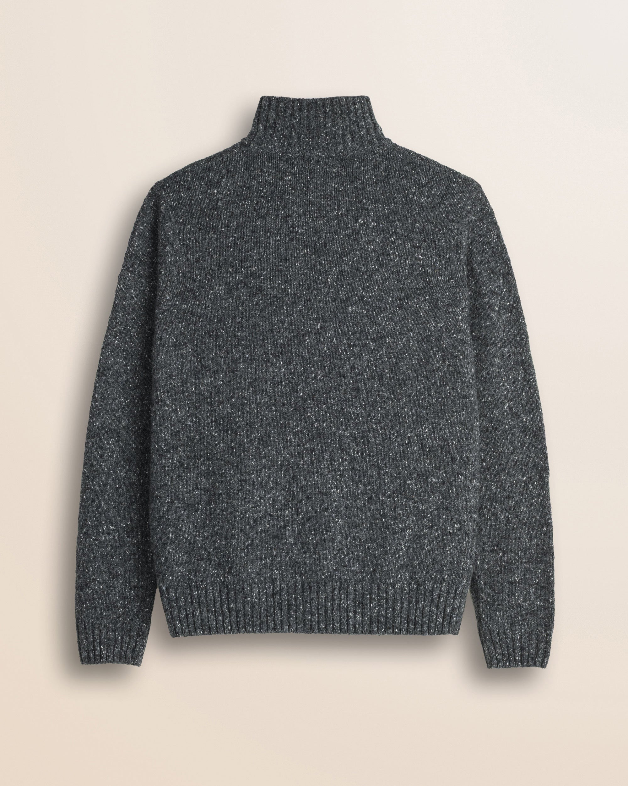 Dolcevita Bottonato in Misto Lana retro - Grey