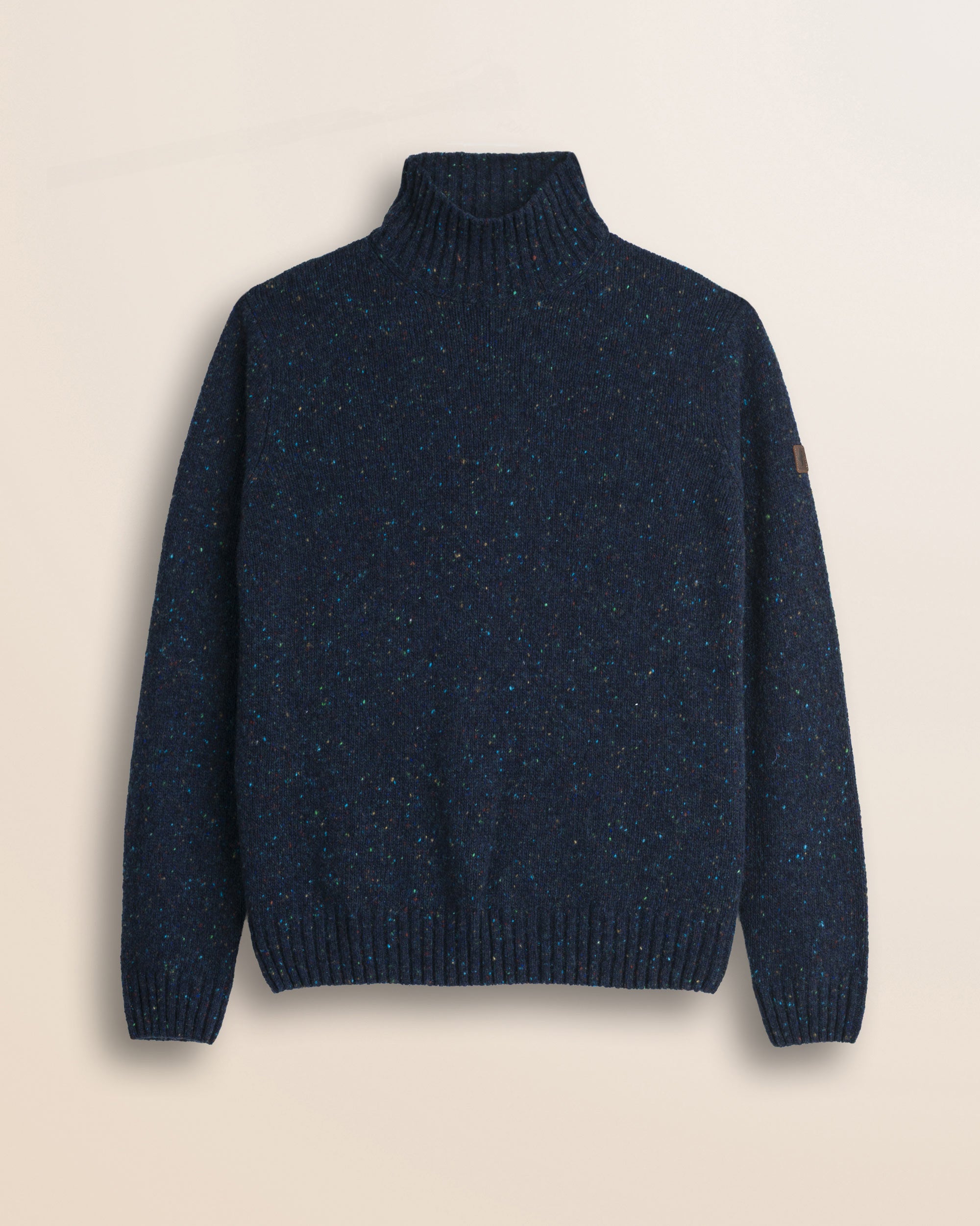 Dolcevita Bottonato in Misto Lana fronte - Indigo Dust
