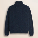 Dolcevita Bottonato in Misto Lana retro - Indigo Dust