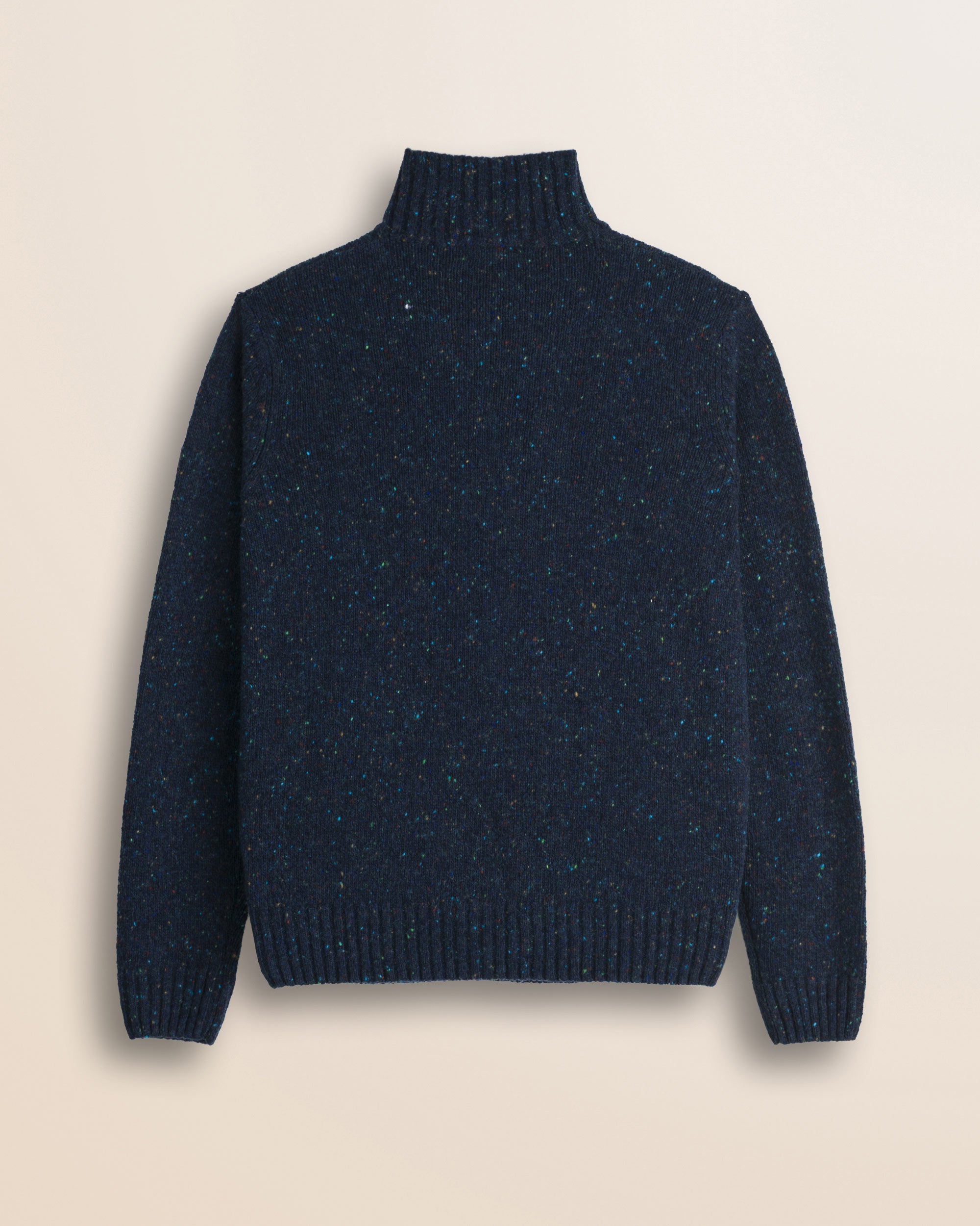 Dolcevita Bottonato in Misto Lana retro - Indigo Dust