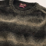 Maglione Raglan in Misto Mohair Sfumato dettaglio - Chocolate