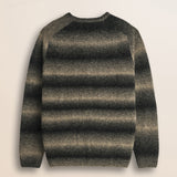 Maglione Raglan in Misto Mohair Sfumato retro - Chocolate