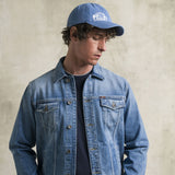 Cappellino baseball stampa Heritage - Sky Blue