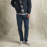 Pantalone Utility in cotone elasticizzato - Navy Blue