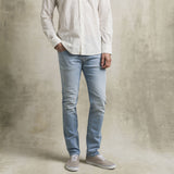 Jeans Bleached Slim - Sea Blue