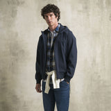 Softshell jacket with hood - Navy Blue