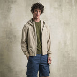 Softshell jacket with hood - Khaki