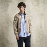100% Linen Yarn-Dyed Shirt - Sky Blue