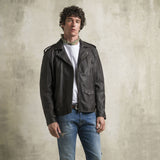 Cintura Western 100% pelle - Mid-Brown