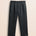 Pantalone Chino in Lana Herringbone fronte - Herringbone Grey Melange