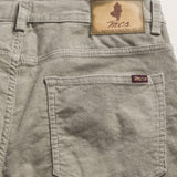 Pantalone 5 Tasche in Velluto 1000 Righe Slim Fit dettaglio retro - Sand
