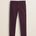 Pantalone 5 Tasche in Velluto 1000 Righe Slim Fit fronte - Burgundy