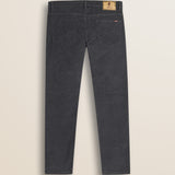 Pantalone 5 Tasche in Velluto 1000 Righe Slim Fit retro - Dark Shadow