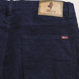 Pantalone 5 Tasche in Velluto 1000 Righe Slim Fit dettaglio retro - Mid-Light Blue