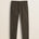 Pantalone 5 Tasche in Canvas Delavè Regular Fit fronte - Chocolate