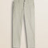 Pantalone Chino in Velluto 1000 Righe Slim Fit fronte - Silver Birch
