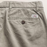 Pantalone Chino in Velluto 1000 Righe Slim Fit dettaglio retro - Sand