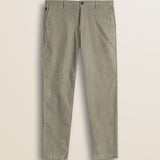 Pantalone Chino in Velluto 1000 Righe Slim Fit fronte - Sand