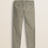 Pantalone Chino in Velluto 1000 Righe Slim Fit retro - Sand