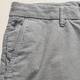 Pantalone Chino in Velluto 1000 Righe Slim Fit dettaglio tasca - Grey