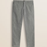 Pantalone Chino in Velluto 1000 Righe Slim Fit fronte - Grey