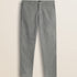 Pantalone Chino in Velluto 1000 Righe Slim Fit fronte - Grey