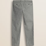 Pantalone Chino in Velluto 1000 Righe Slim Fit retro - Grey