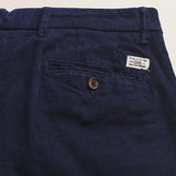 Pantalone Chino in Velluto 1000 Righe Slim Fit dettaglio retro - Mid-Light Blue
