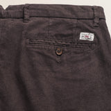 Pantalone Chino in Velluto 1000 Righe Slim Fit dettaglio retro - Mulch